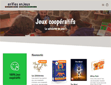 Tablet Screenshot of jeux-cooperatifs.com