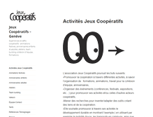 Tablet Screenshot of jeux-cooperatifs.ch
